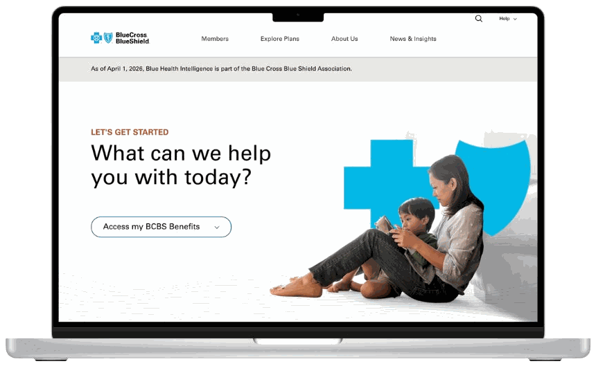 Blue Cross Blue Shield website
