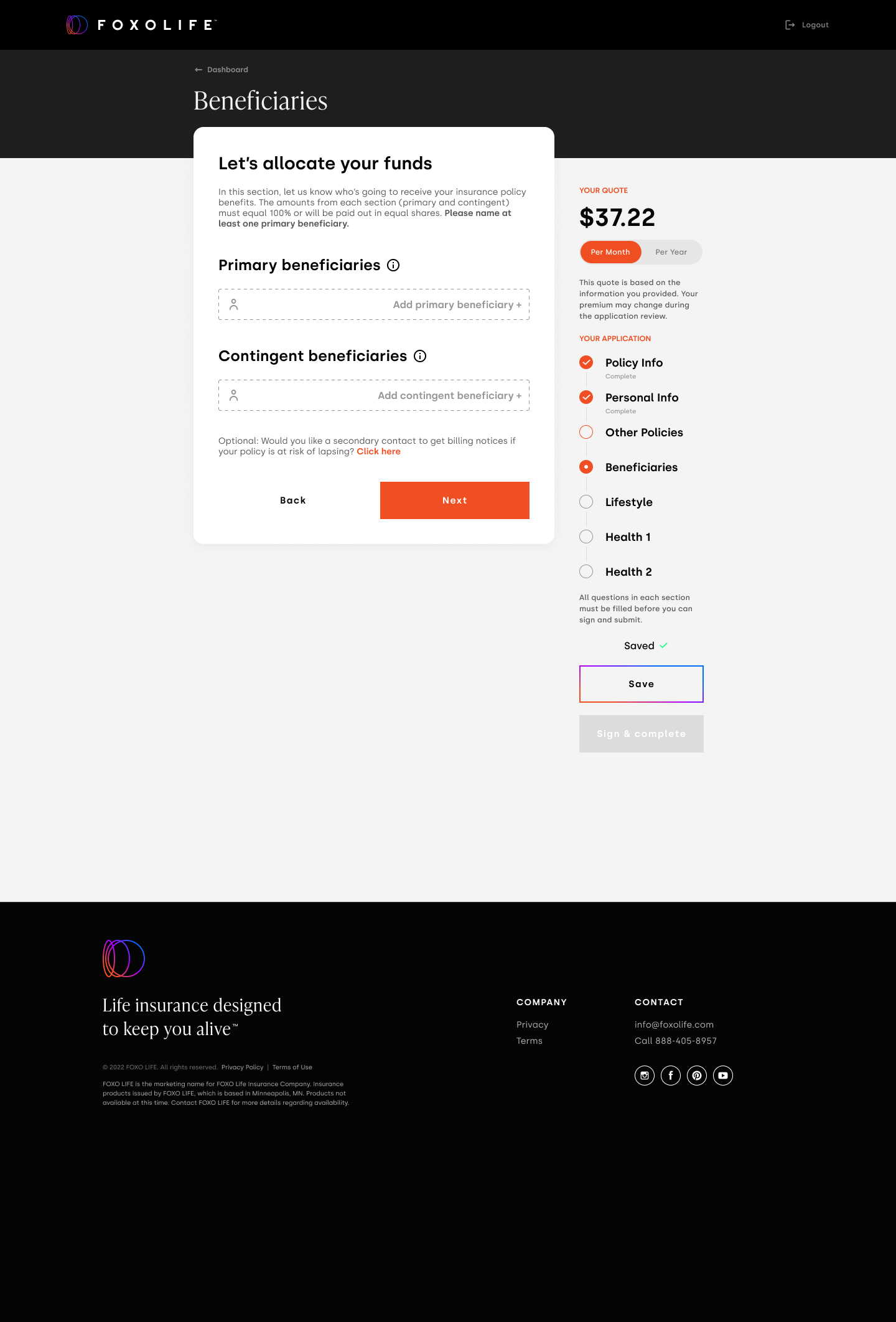 Completion — "You Did It!" with What's Next dashboard preview